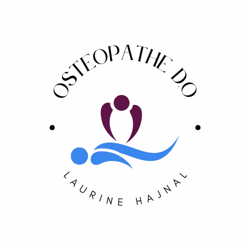 Laurine Hajnal logo in footer
